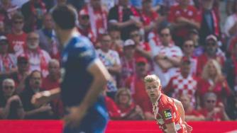 2024年04月14日 德甲-布尔卡德特传射格鲁达破门 美因茨4-1霍芬海姆