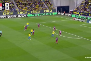 2024年04月14日 西甲-巴萨1-0加的斯4连胜距榜首8分 菲利克斯倒钩制胜特狮神扑