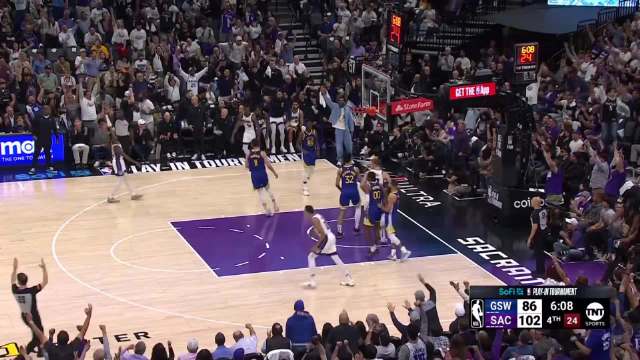 2024年04月17日NBA附加赛2 勇士 - 国王 全场录像